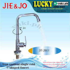 JIE&JO JF-2015 Iron vertical single cold 7-shaped faucet