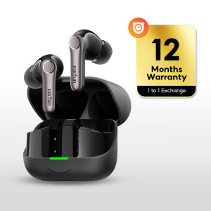 EarFun Air Pro 4+ Adaptive Noise Cancelling Bluetooth 6.0 Wireless Earbuds with Hi-Res LDAC Audio