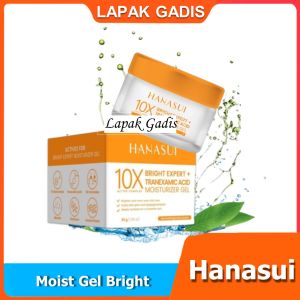 Lapak Gadis [NEW] HANASUI Bright Expert Moisturizer Gel 30g - Pelembab Gel Bening Lembap & Mencerahkan - 5% Advance Niacinamide & Tranexamic Acid - Ratakan warna kulit & Kurangi Bintik Hitam