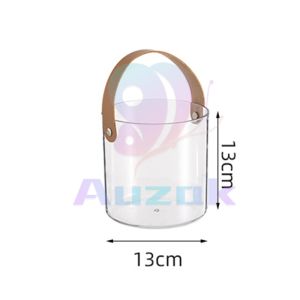 AUK Multifunctional Plastic Fruit Basket or Ice Bucket Transparent Storage Bucket