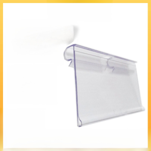 ป้ายราคาสินค้าแบบใสสองเส้นที่สามารถนำกลับมาใช้ซ้ำได้บนชั้นวางซุปเปอร์มาร์เก็ต ป้ายราคาสินค้าชั้นวางสินค้าร้านสะดวกซื้อ/ชั้นวางซุปเปอร์มาร์เก็ตแบบสองแถว ป้ายราคาสินค้า ร้านสะดวกซื้อ ชั้นวางแบบแขวน