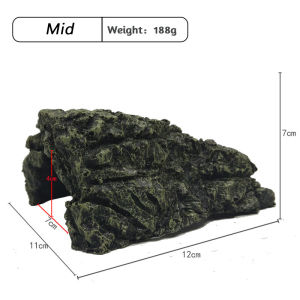 [Ready Stock]Reptile Hiding Cave Fish Hiding Cave Aquarium Turtle Reptile Hide Habitat Decoration Ornament Lizard Snake Turtle Python Hide Rest Cave