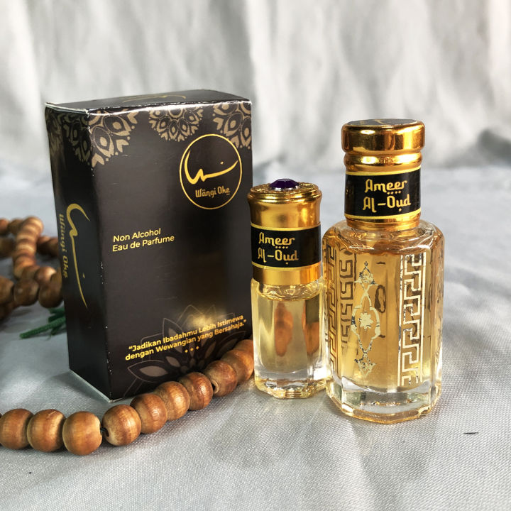 Parfum Arabian Ameer Al Oud Non Alkohol Original Saudi Lazada