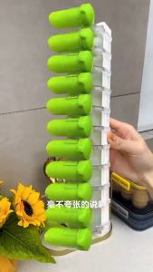 Clip Bag Spice Pour Food Clips Seasoning Kitchen Sealing Sealer Cap Holder Condiment Rack Clamp Sealed Reusable Nozzle Seal