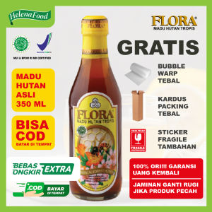 Flora Tropis 350 ml Madu Murni Asli Hutan Alami