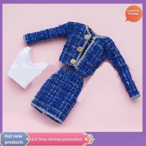 Graceful 1Set 30cm Fashion Doll Clothes Fashion Three-piece Suit 1:6 Multi Joints Doll Dress Up Accessories
