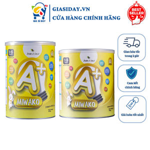 (HSD 2026) Sữa Miwako A+ Hạt Thực Vật Hữu Cơ Vị Vani - Sữa Bột Công Thức 700g