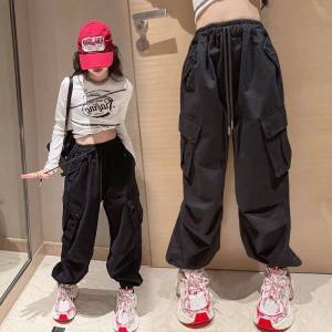Cargo Pants Celana Tagung Anak Perempuan 7-12tahun