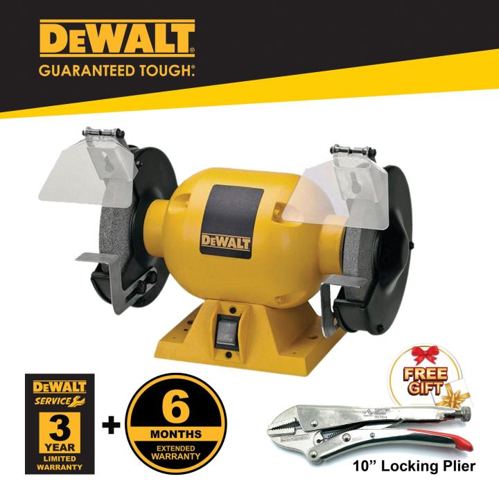 Dewalt DW752RXD 373W 6" / 150mm Bench Grinder ( DW752R / DW752 ) Lazada