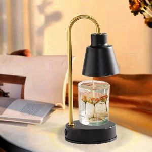 【COD】Scented Candle Warmer Lamp | Electric Candle Melting Burner | Lampu Pemanas Lilin Wangi Aromaterapi | Essential Oil Fragrance Wax Melter & Heater | Bedroom Table Night Lamp Aroma Light for Relax & Sleep