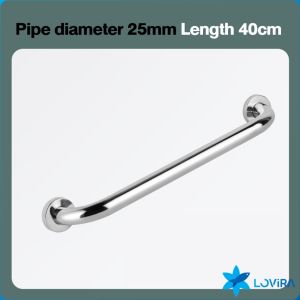 LoviRa Stainless Steel Grab Bars Bathroom Shower Handle Safety Hand Rail Support Bath Assist Handle