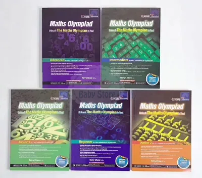 Maths Olympiad (5 books SET) READY STOCK/SINGAPORE MATHS OLYMPIAD