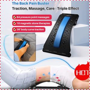 Spine Support Reclining and Sitting Spine Massager Elastic Support Sedentary Gear Imitation