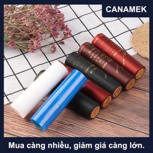 【CANAMEK】 10pcs PVC nhiệt co lại cap barware phụ kiện pha rượu vang chai con dấu Bìa