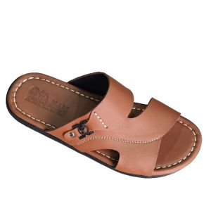 Dép Nam Quai Ngang TiTi ĐÔ Da Bò Thật Cao Cấp DNA2220