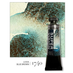 Super Vision 15ML Professional transparent Layered Watercolor Paints Classical Mineral Texture illustration Water Colour Painting Pigment Art Supplies