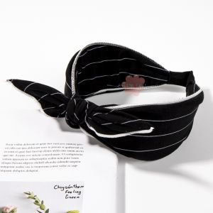 Strike Line Ribbon Hairband Headband Women 🍭 Korean New Fashion 🍭 Hair accessories Head band Cekak Rambut Korea 韩版横条发箍
