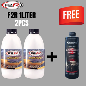 F2R 2PCS 1LITER With FANTASTIC XML Engine Treatment Fuel Saver – Engine Protection for Gas & Diesel
