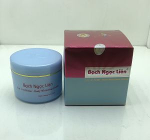 Kem Bạch Ngọc Liên dưỡng trắng da body - xanh - 90gr