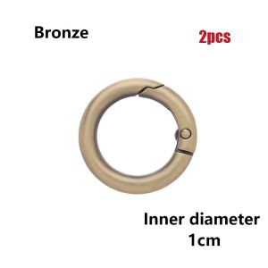 YESMILE 2/5pcs 10/12/16/19mm Plated Gate Zinc Alloy Hooks Spring O-Ring Buckles Bag Belt Buckle Carabiner Purses Handbags Snap Clasp Clip