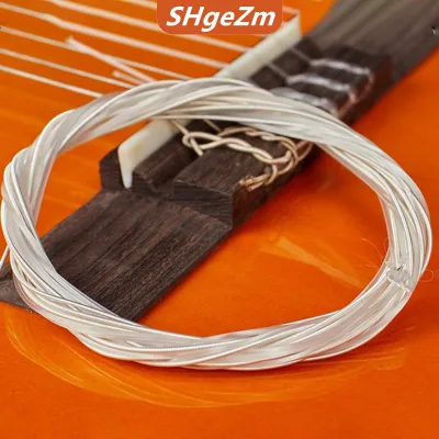 [COD] SHgeZm SPORTS 6PCS Guitar Strings Nylon bạc Strings Set đối với cổ điển guitar cổ điển