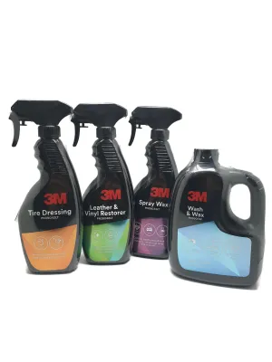 3M Essential Car Care Kit