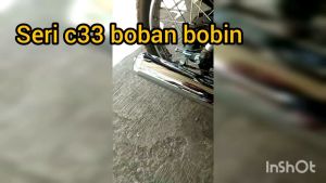 c33 knalpot bobok semi boban rx king c33 dan