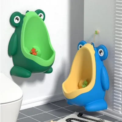 Bô tiểu đứng cho bé trai Bồn tiểu cho bé trai hình chú ếch