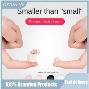 YOVONINE Original Small Mini Bluetooth Wireless Earphone Invisible Hidden Micro Portable Headset Waterproof Cute Hign Quality 2022 New