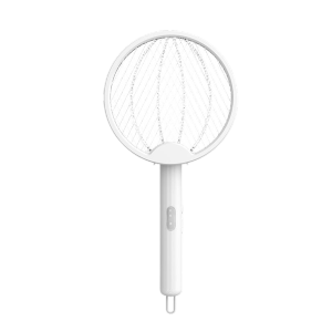 2 in 1 Electric Mosquito Racket with LED USB Rechargeable Raket Nyamuk Elektrik