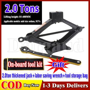 Dargaud 4T Auto Effort Jack Ratchet Wrench Scissor Jack Garage Lift Joystick Tool for Emergency Tire Change