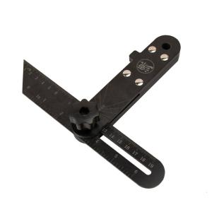 Có thể chỉnh góc Cai Trị t-vuông góc bevel-gauge cho chế biến gỗ song song đồ đánh dấu dòng dụng cụ đo góc mét đo độ nghiêng