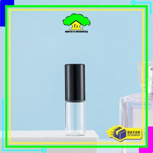 MI-C1168 Botol Roll On Kaca Bening Mini 3ML 5ML Travel Size / Botol Parfum Bola Roller Refill Parfum