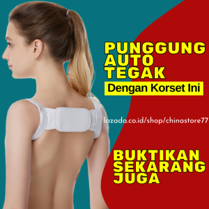 Alat Penyangga Punggung Bungkuk Sabuk Terapi Posture Punggung Teraphy Posture Back Corrector New