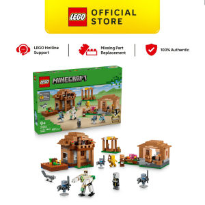 LEGO Minecraft 21596 Evoker Village Attack (607 Pieces)