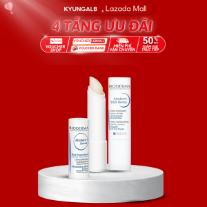 Son Dưỡng Môi Bioderma Dưỡng ẨmLàm Mềm Và Ngừa Thâm Môi Hiệu Quả An Toàn 4g