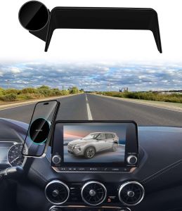 SKYLOTEC 15W Magnetic Charger Phone Holder for Nissan Rogue -2026 Car Mount for Altima -2025/Sentra -2025 Accessories 8-Inch Screen for MagSafe iPhone Samsung (Not for Sentra S)
