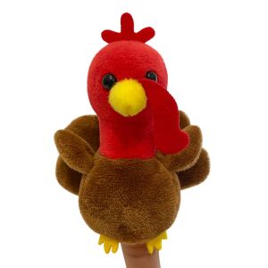 LEKGAVD Farm Animal Finger Puppet Role Play Storytelling Animal Hand Puppet Birthday Gift Cartoon Puppets Plush Toy Teaching Shows