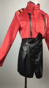 Anime EVA Katsuragi Misato Cosplay Costumes Female Theater Version Cosplay PU Leather Uniform Halloween Party Role Play Dress2026