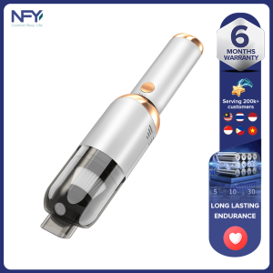 NFY USB ultra strong car vacuum cleaner emergency power bank for mobile phones/flashlight holder/dual-purpose wireless portability for cars and homes