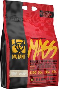 MUTANT MASS Muscle Mass Gainer Weight Gainer Protein Powder With Whey Protein Isolate/ Concentrate and High- calorie 5-15lb