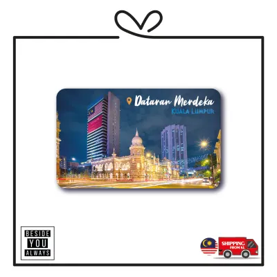 Malaysia Kuala Lumpur/KLCC/Dataran Merdeka Gift Souvenir Fridge Magnet 9cm x 5.5cm