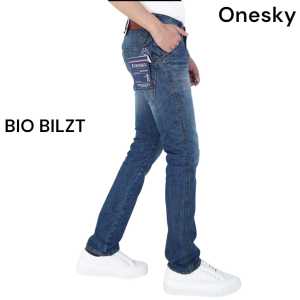 Celana Onesky Panjang Pria Simfit atau  Karet Primum Terbaru Denim