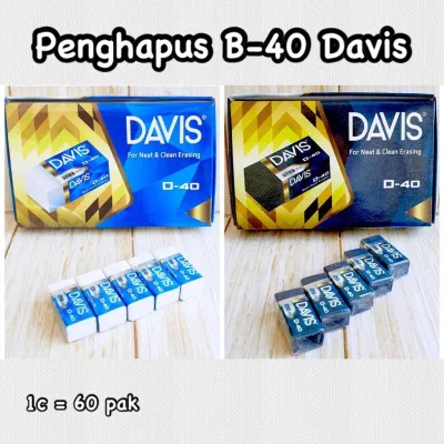 Penghapus Davis Putih Kecil
