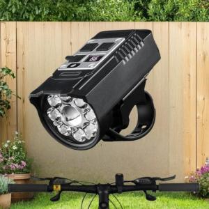 [Faster YG] 1 Set LED Bike Front Light Type-C Rechargeable Bike Lamp Ultralight Handlebar Lights Waterproof Cycling Flashlight Bicycle Headlight