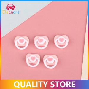 [Eleanor] 5Pcs Lovely Mini Doll Pacifier Play House Supplies Dummy Nipples For OB11 BJD Doll Baby Dolls Kids Toy Baby Pacifier Accessories