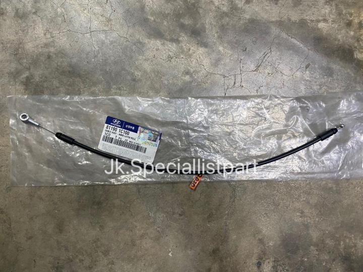 BONNET CABLE FRONT SHORT GENUINE PART (ORIGINAL) [81190-1C100] HYUNDAI ...