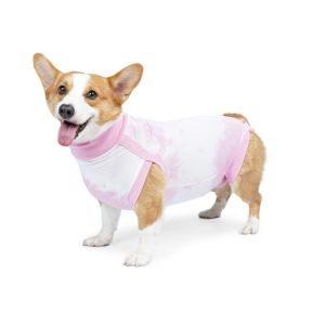 CUTE ELVES Soft Dog Anti-lick Recovery Suit Thin Breathable Dog Protective Clothes Practical Elastic Dog Recovery Bodysuit for Pets