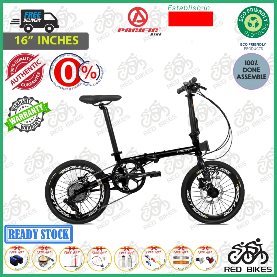 Pacific Flux 7.0 Folding Bike 16