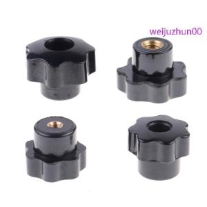 weijuzhun00 Plastic M4 M5 M6 M8 female thread seven star shaped head clamping nuts knob